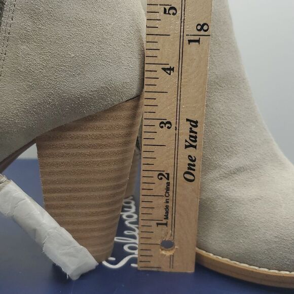 Splendid Daphne Ankle Boot Stacked Heel Pull On Size 7 New in Box - Picture 3 of 15